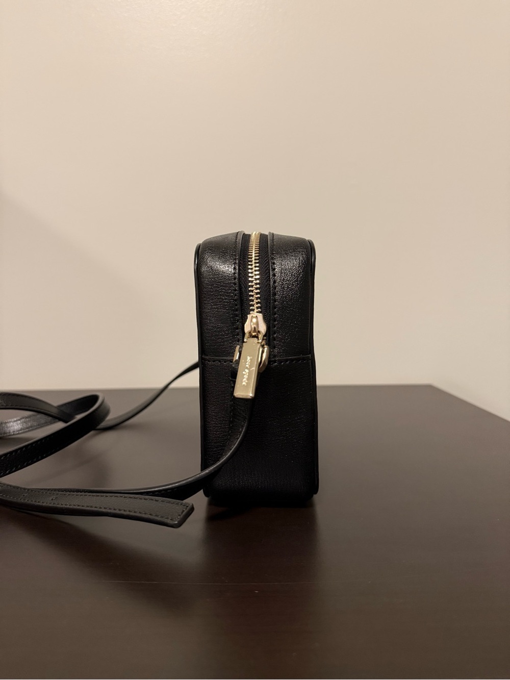 Kate Spade New York Black Leather Camera Crossbody Bag - Picture 5 of 11